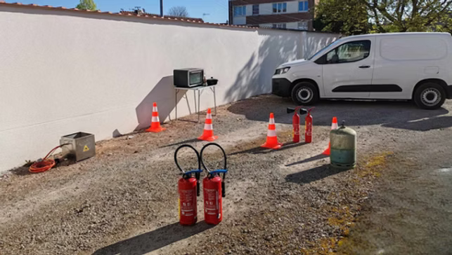 Matériel utilisé pour la formation